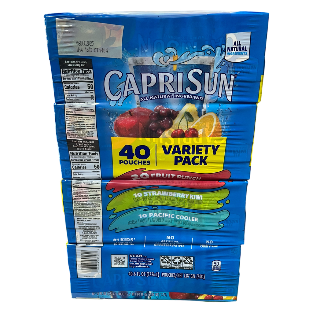 Pack Bebida CAPRISUN Strawberry Kiwi 6oz 10und