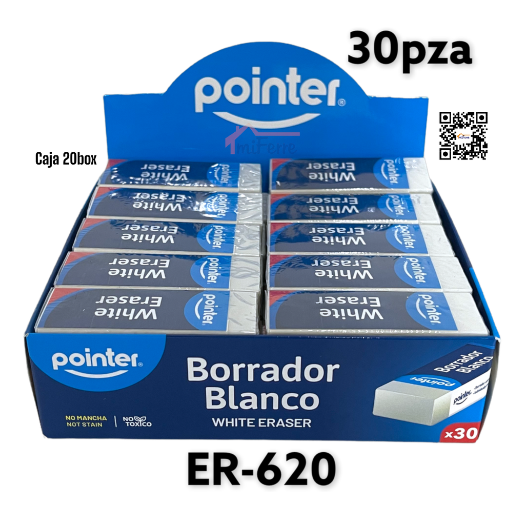 BORRADOR PLASTICO POINTER GRANDE