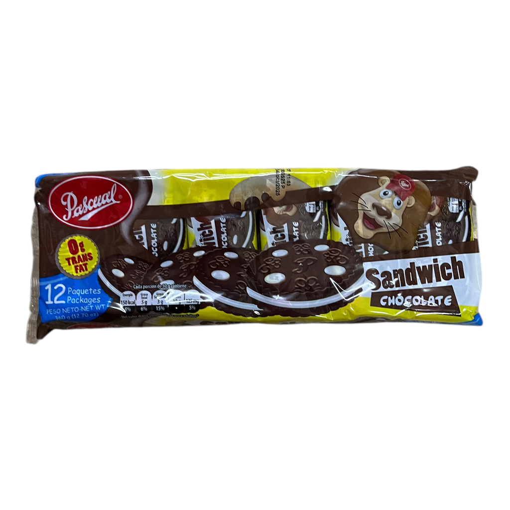 GALLETA PASCUAL CHOCOLATE 360g/12
