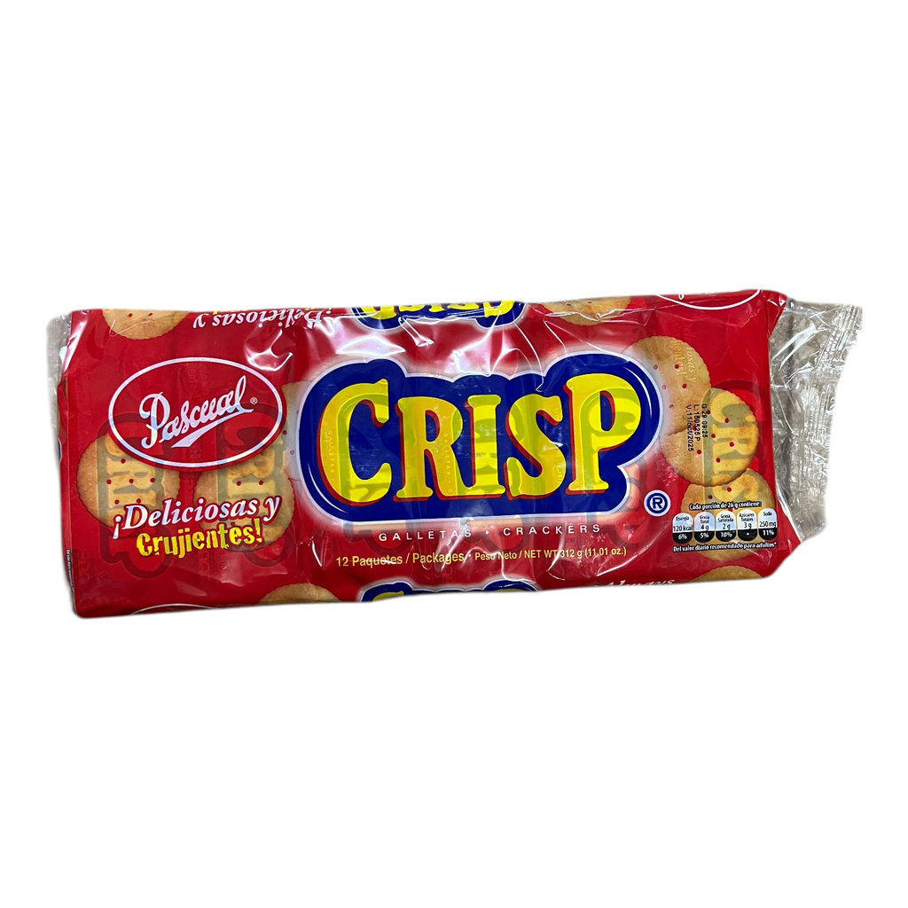GALLETA PASCUAL CRISP 312g/12