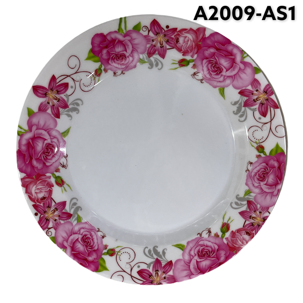 PLATO DE MELAMINA 9"