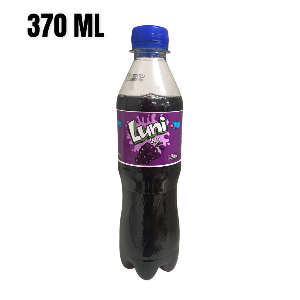 SODA LUNI UVA PLASTICO 370ML/24