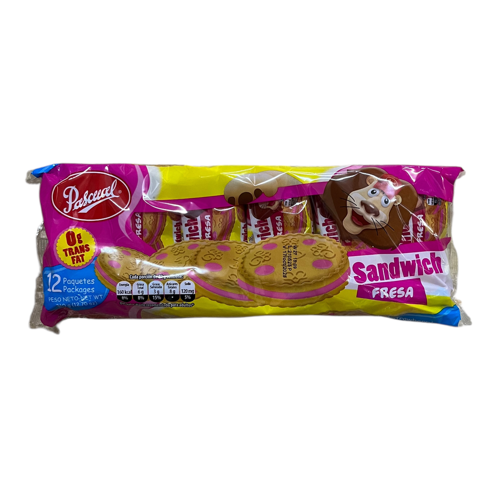 GALLETA PASCUAL FRESA 360g12u