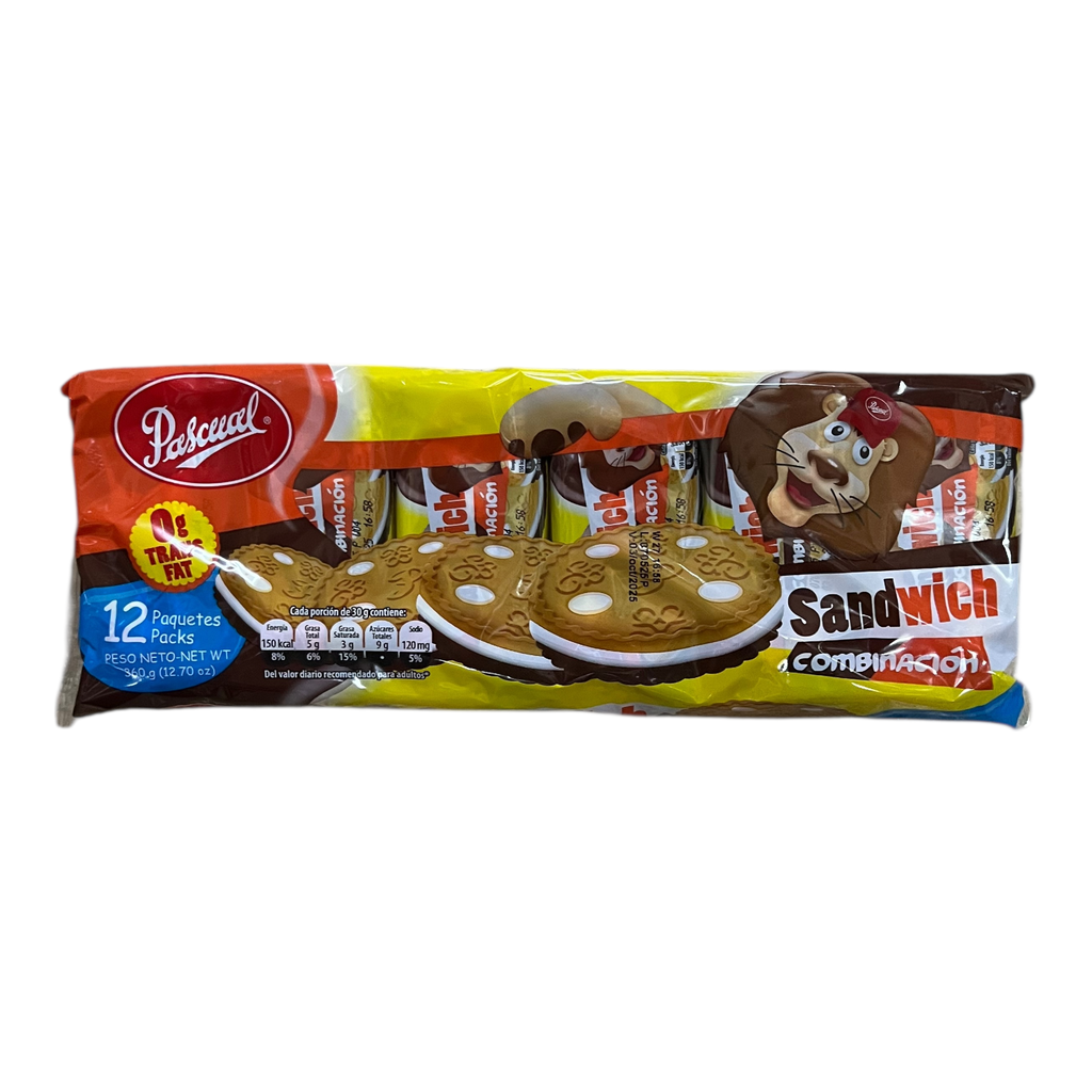 GALLETA PASCUAL COMBINACION 360g/12