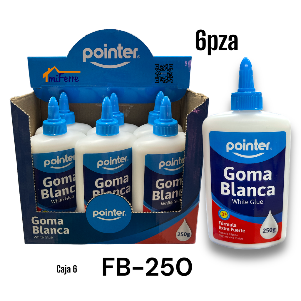 GOMA BLANCA 250G POINTER