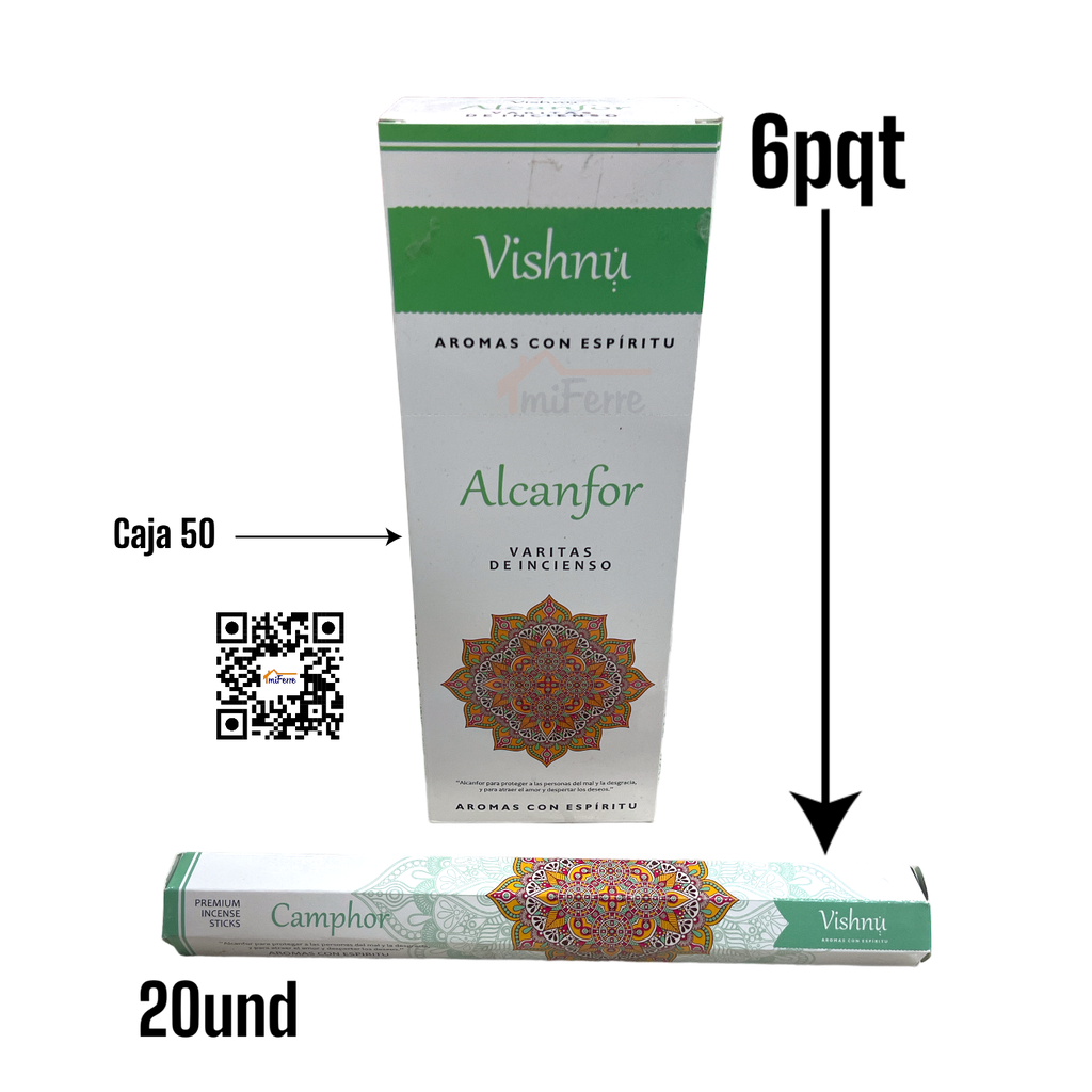 PQT INCIENSO ALCANFOR SAV