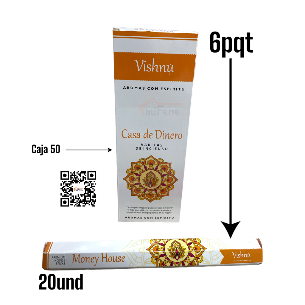PQT INCIENSO CASA DE DINERO SAV