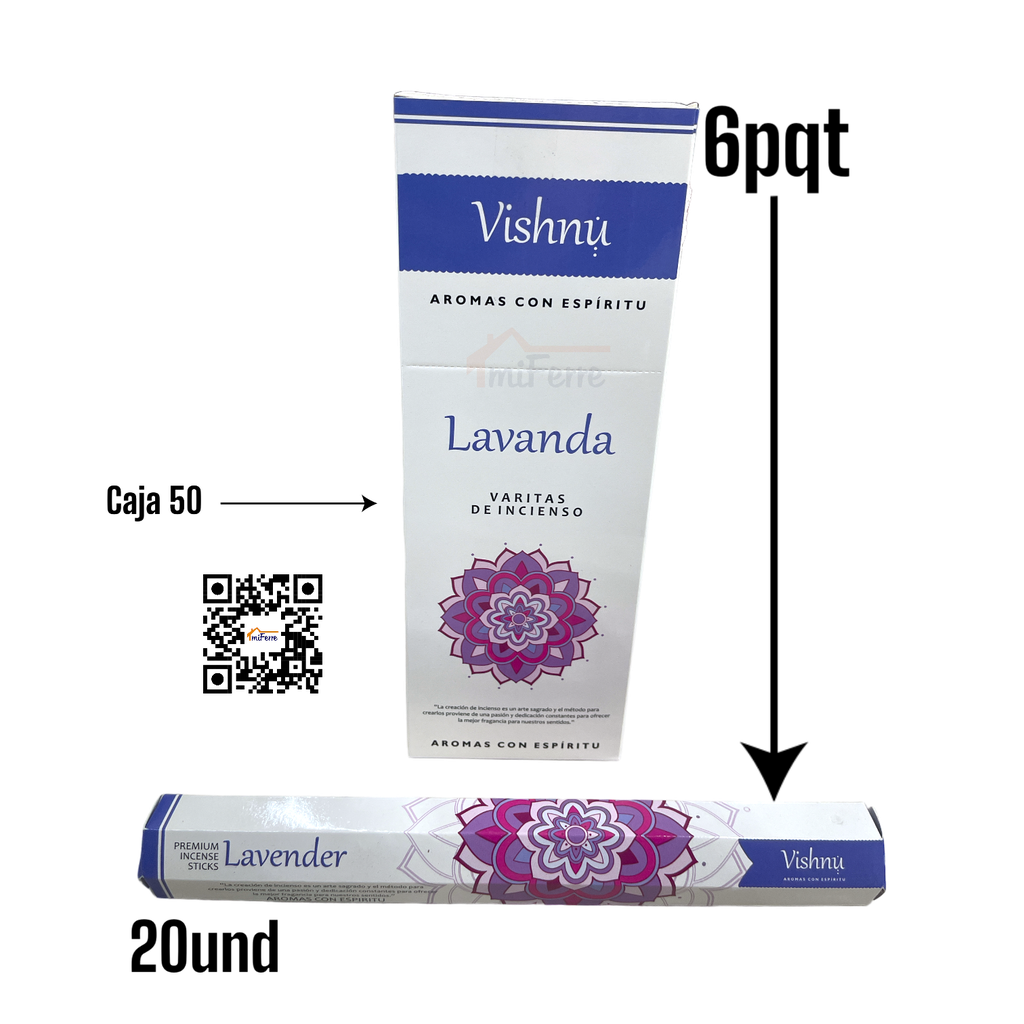 PQT INCIENSO LAVANDA SAV