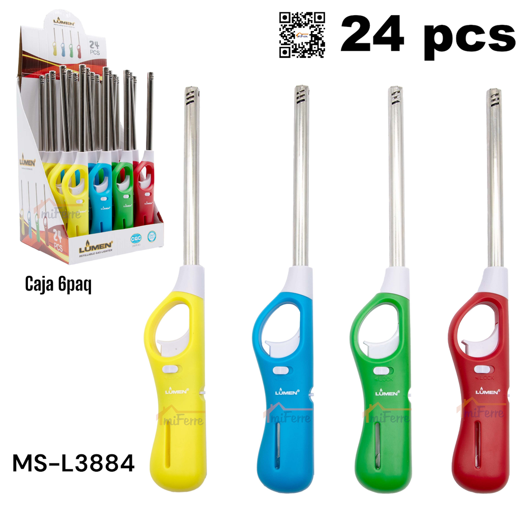 ENCENDEDOR ESTUFA 24pza LUMEN