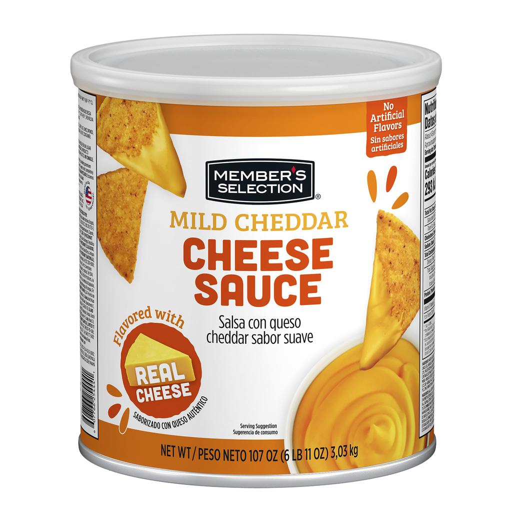 CHEDDAR CHEESE MEMBER'S SELECTION 107OZ