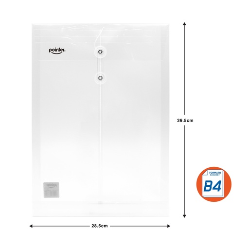 [W-56F-CL] SOBRE PORTA DOCUMENTOS LEGAL POINTER