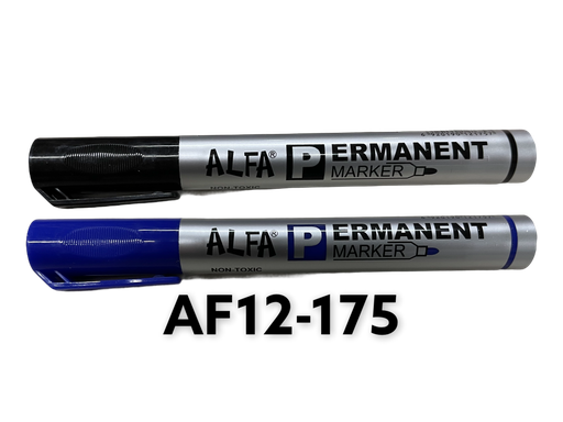 [AF12-175 S] MARCADOR PERMANENTE SUELTO AZUL o NEGRO ALFA