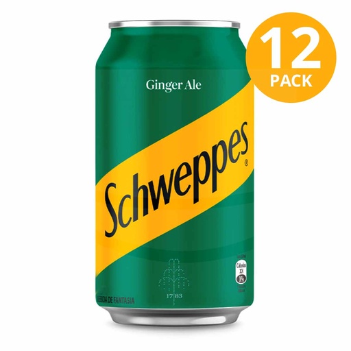 [9049] SODA POLAR SCHWEPPES LATA 354ml/12