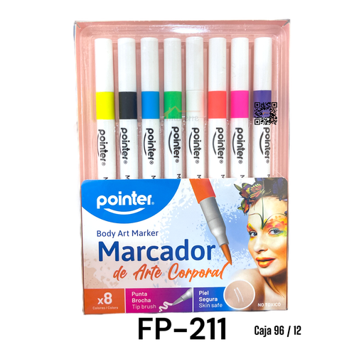 [FP-211] MARCADOR DE ARTE CORPORAL POINTER