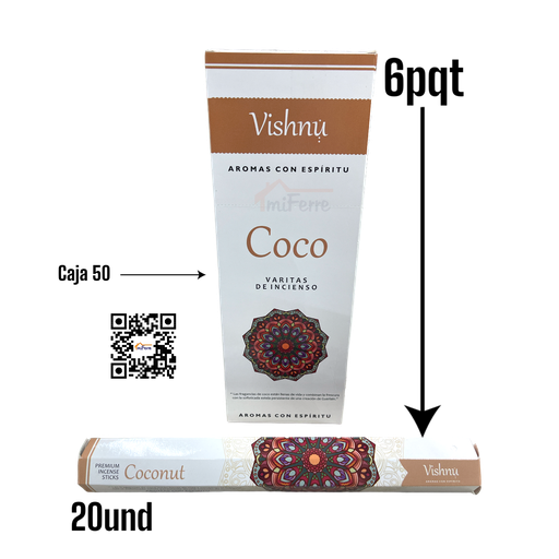 PQT INCIENSO COCO SAV