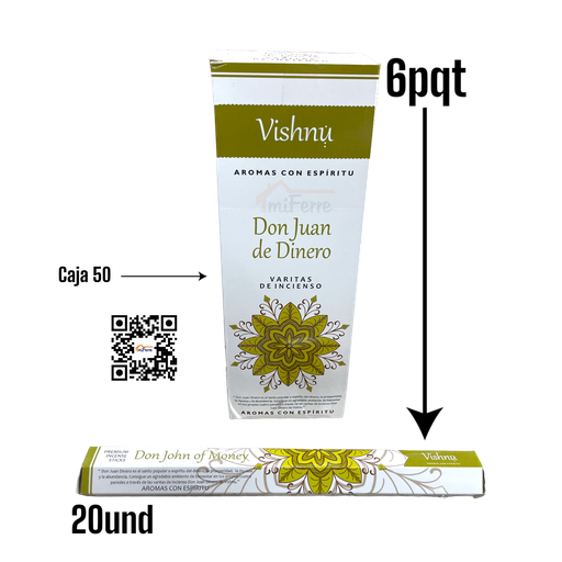 PQT INCIENSO DON JUAN DE DINERO SAV