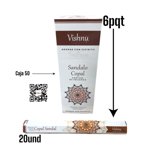 PQT INCIENSO SANDALO COPAL SAV